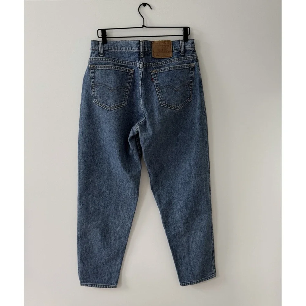 Vintage 90s Levis 560 Jeans Mens 33x31 (36x30) Loose Fit Tapered Made in USA